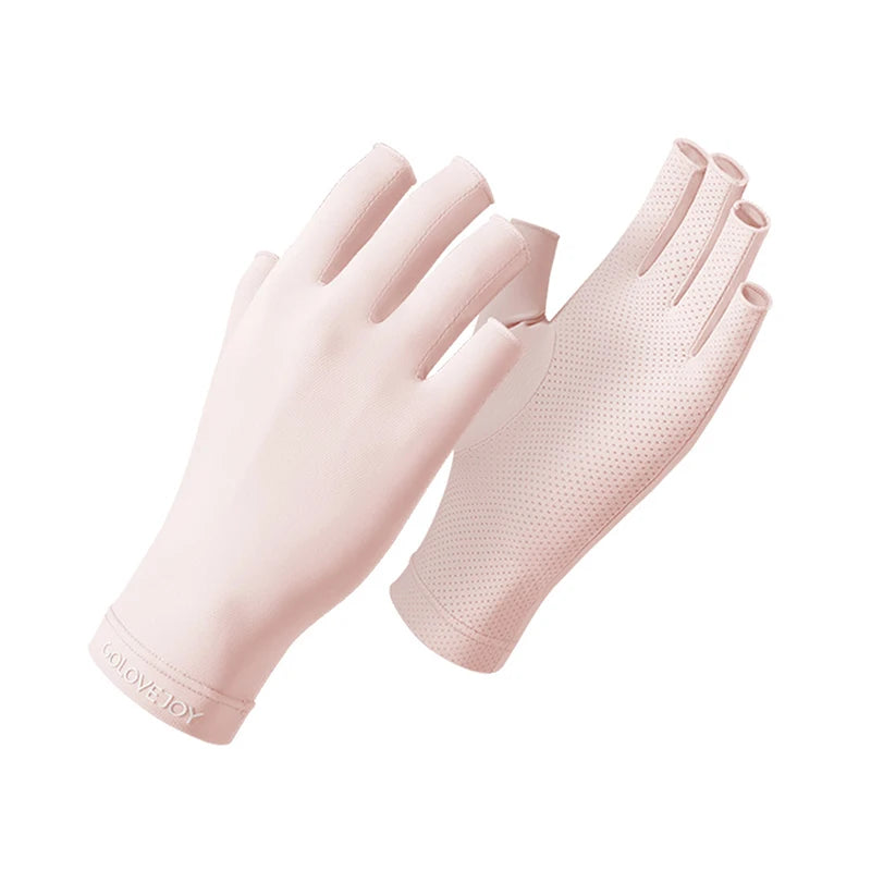 Women s Fingerless UV Protection Gloves