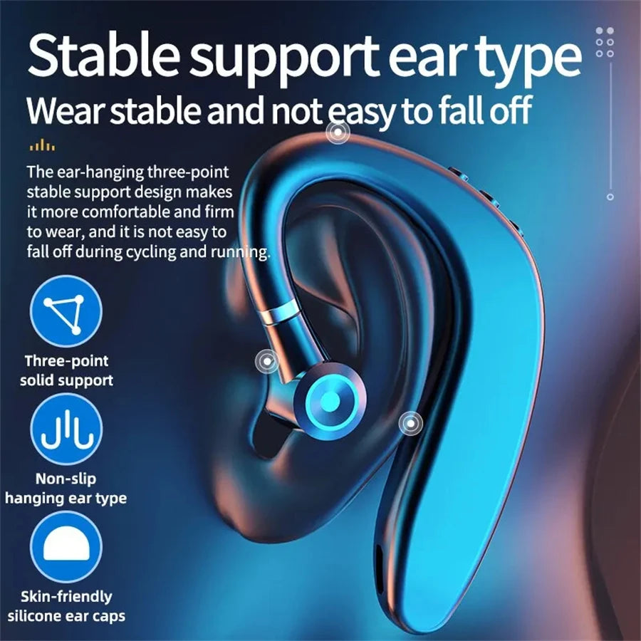 Wireless Bluetooth Headset Single Earplug
