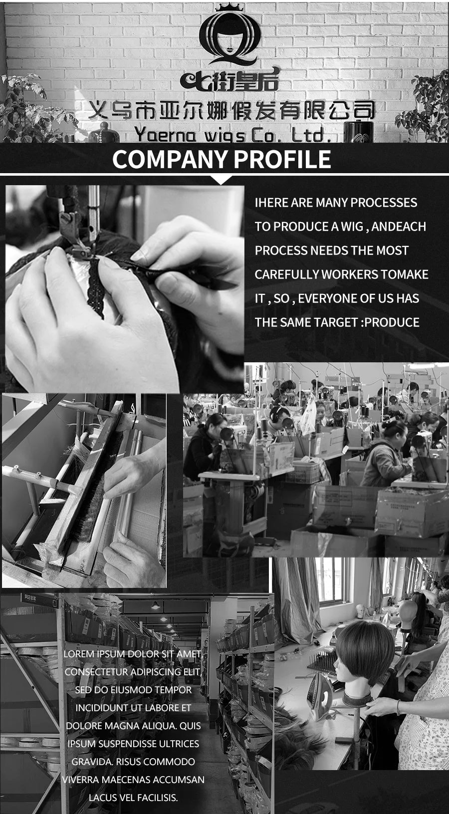 Long Wavy Synthetic Black Wigs For Women