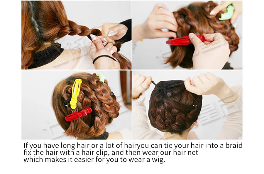 Long Wavy Synthetic Black Wigs For Women