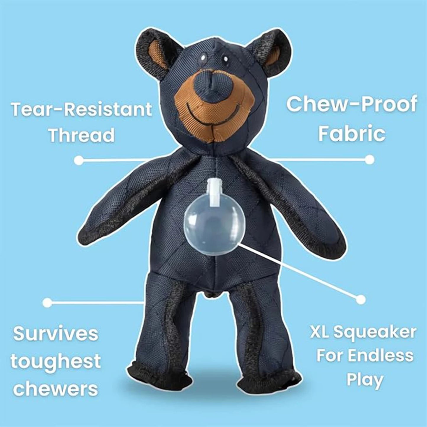 Bear chew Squeaky Dog Toys
