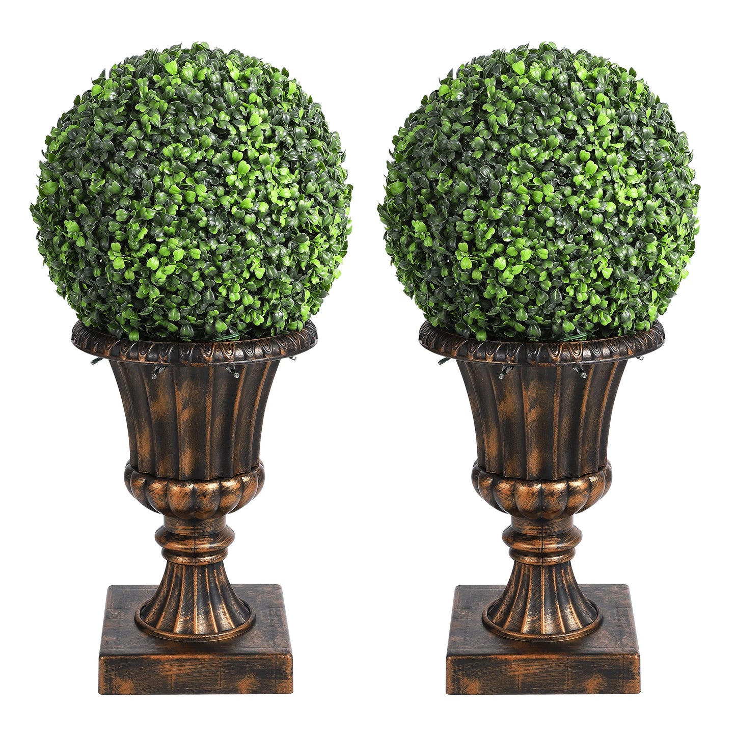 24” Artificial Plant Topiary Ball with Pot
