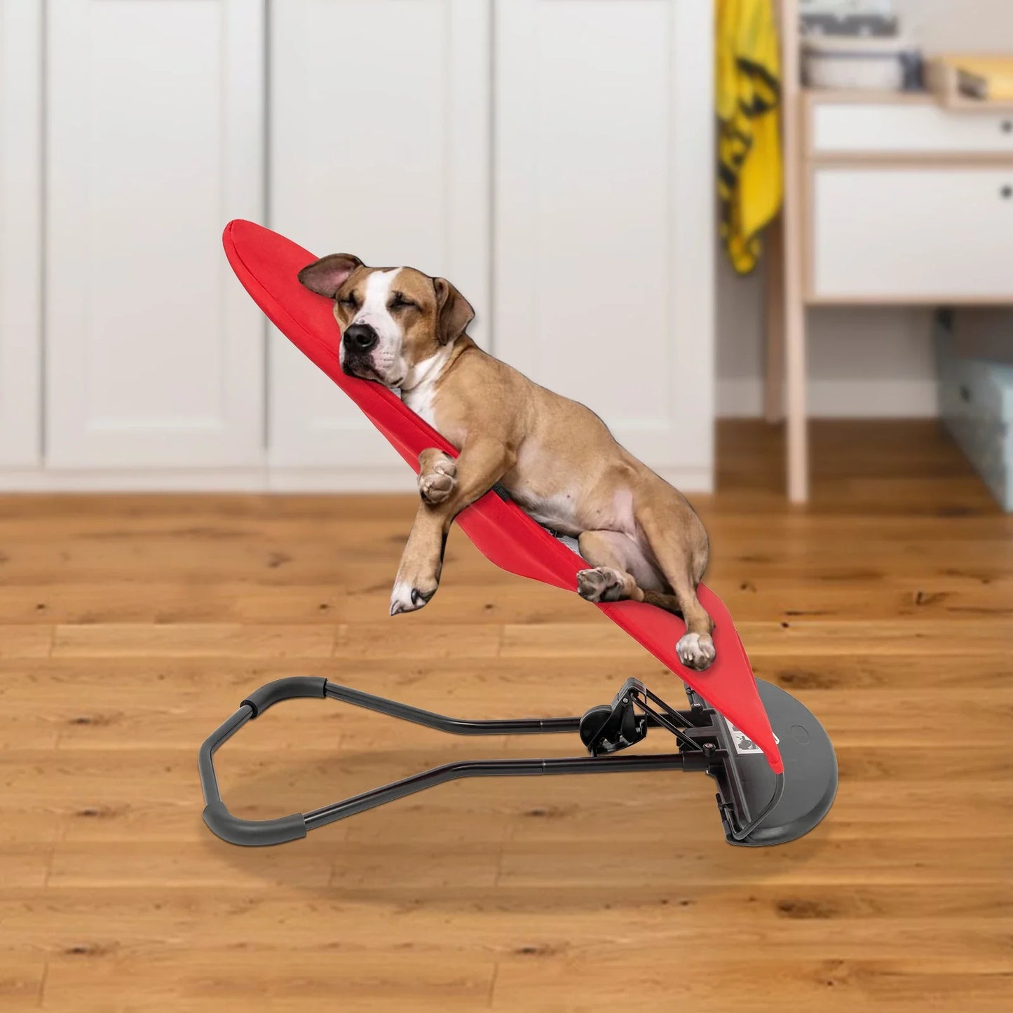 Pet Rocking Chair for Small/Medium Dogs & Cats, 33lb Capacity