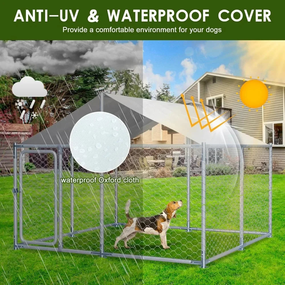 Outdoor Large Dog Kennel Enclosure