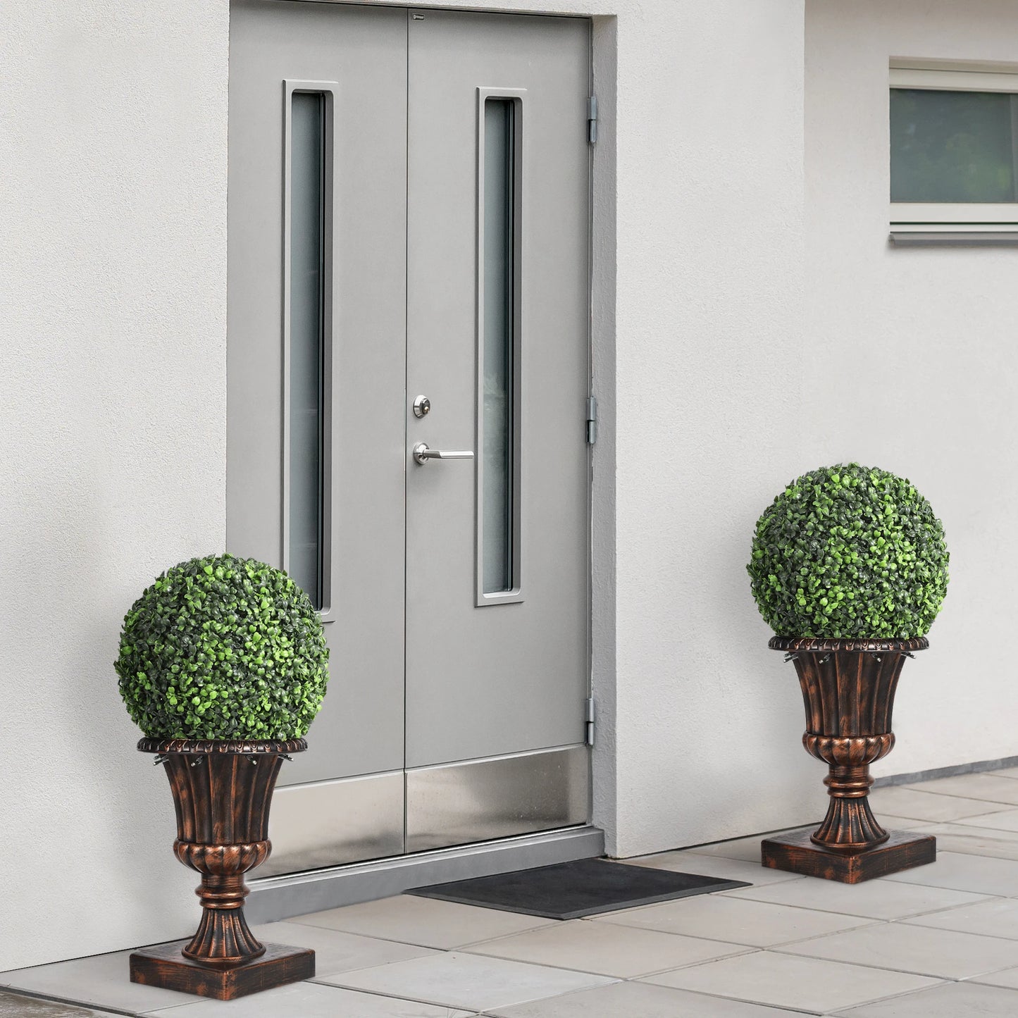 24” Artificial Plant Topiary Ball with Pot