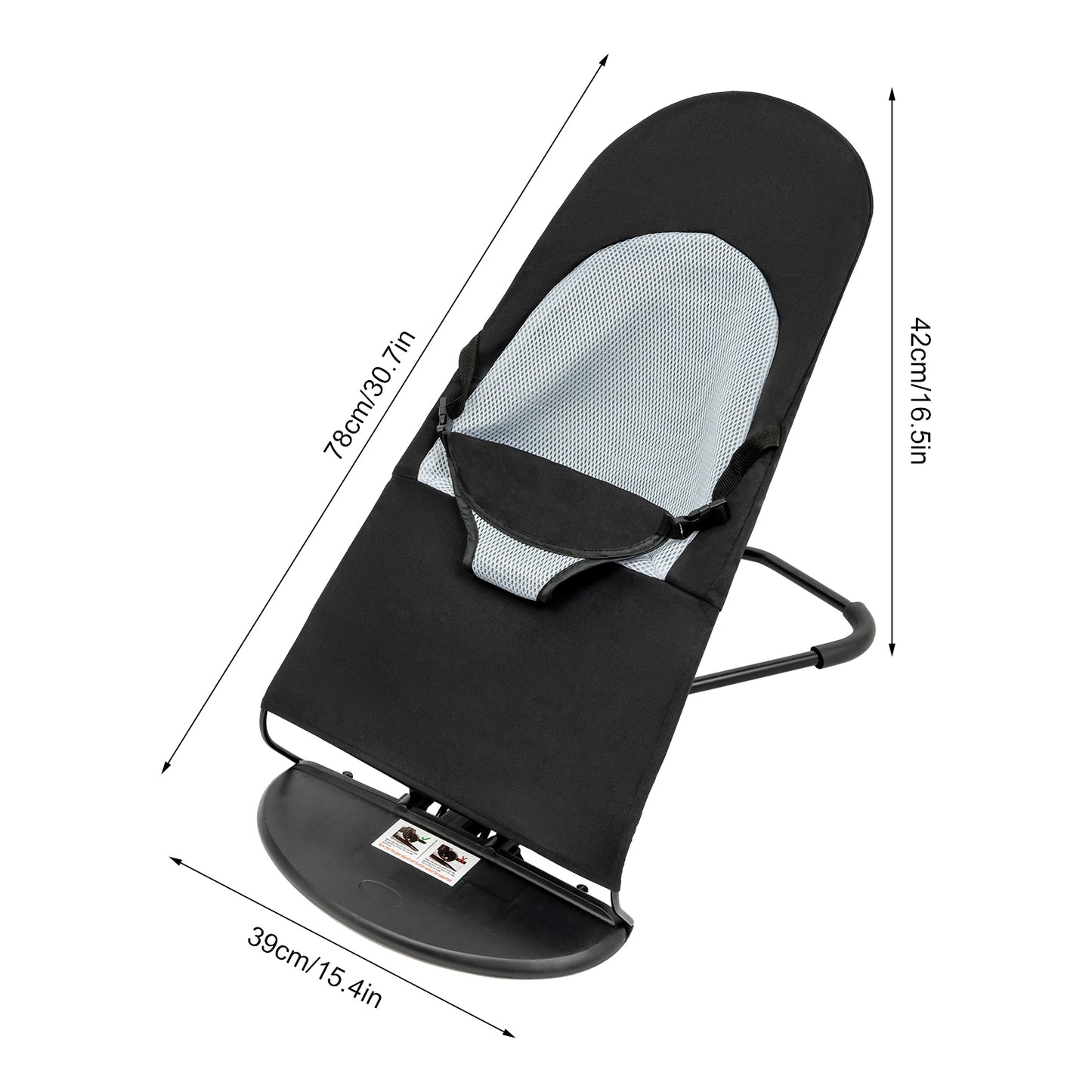 Pet Rocking Chair for Small/Medium Dogs & Cats, 33lb Capacity