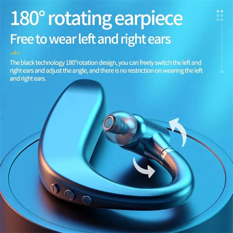 Wireless Bluetooth Headset Single Earplug