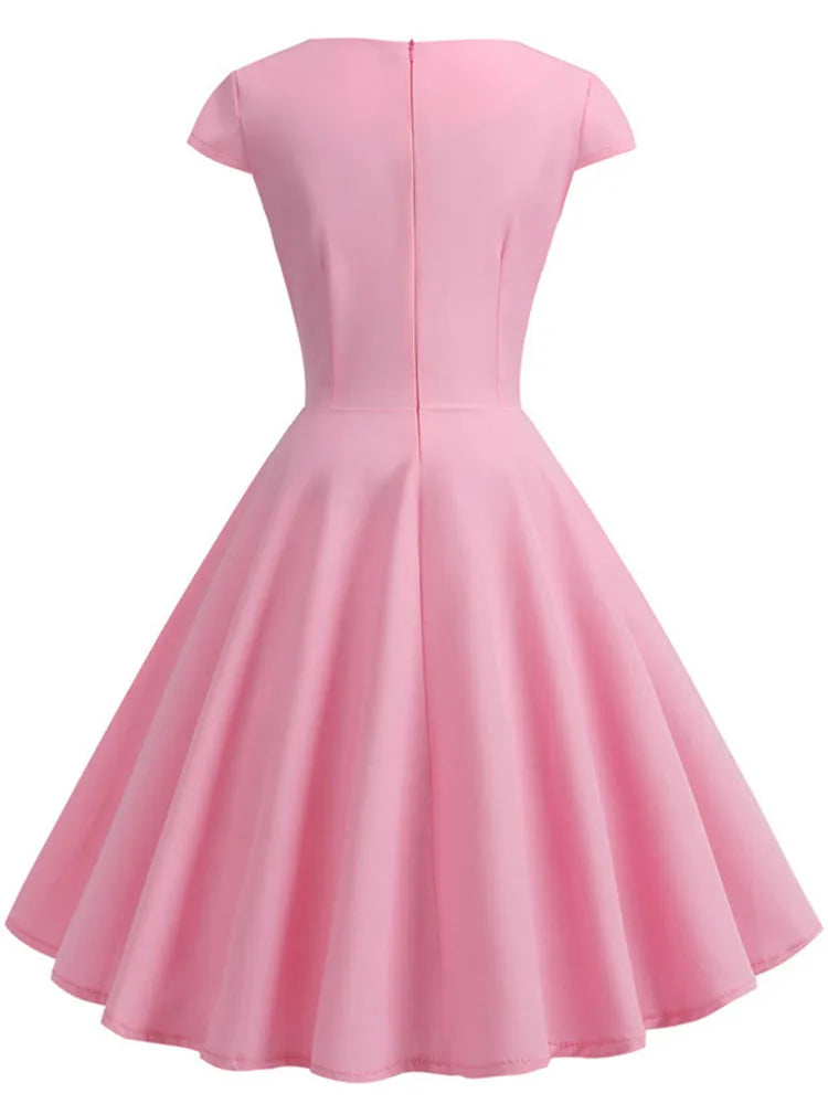Pink Summer Dress Women