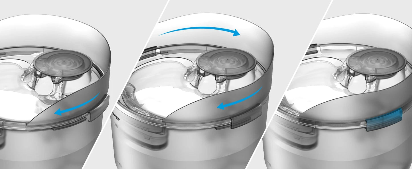 NPET DF30 Dog Water Fountain, 2 Gallon