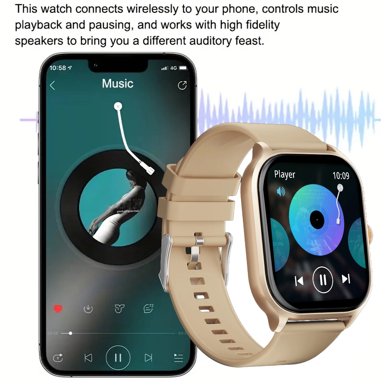 Smart watch,  iPhone/Andriod