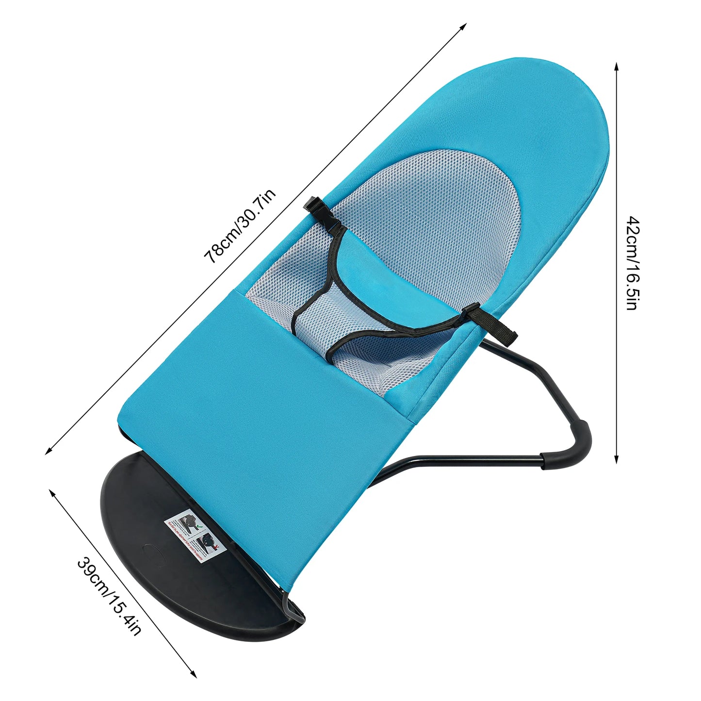 Pet Rocking Chair for Small/Medium Dogs & Cats, 33lb Capacity