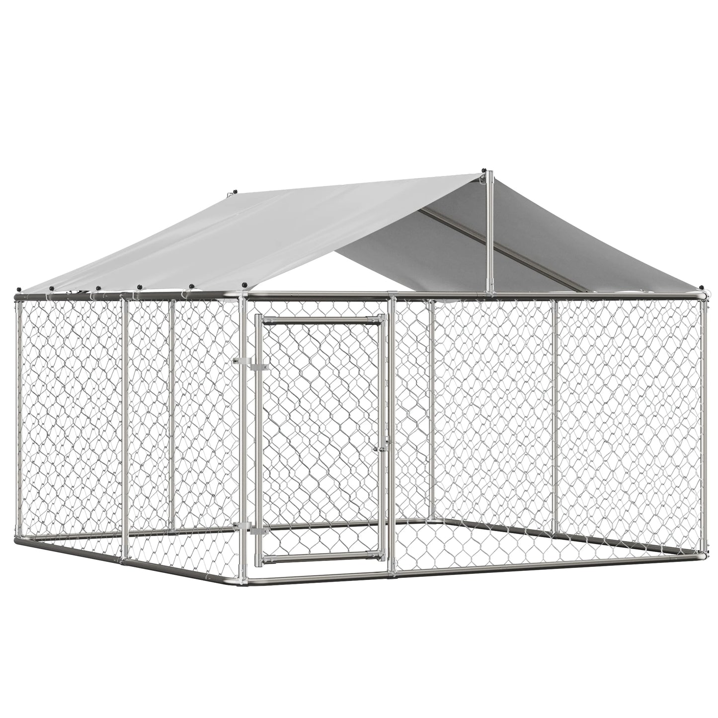 7.5x7.5 ft Outdoor Dog Kennel Large Heavy Duty