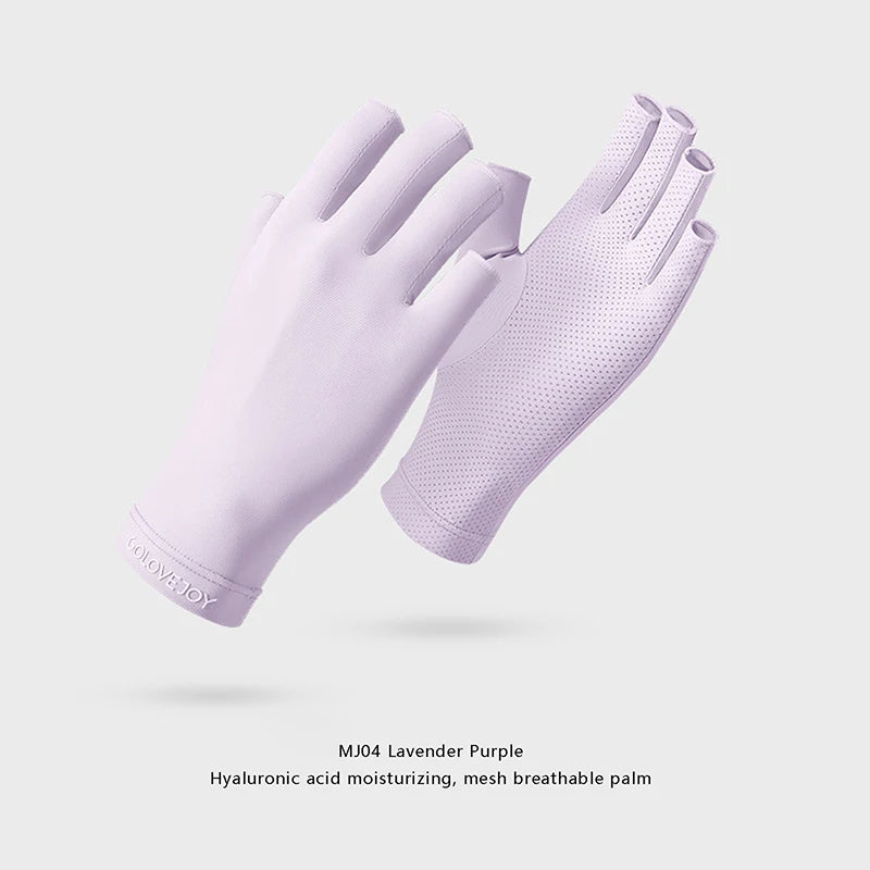 Women s Fingerless UV Protection Gloves