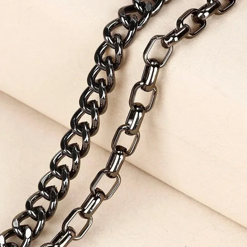 Punk Waist Chains, Spiked Hip Hop Trouser Chains, Retro Metal Belts for Pants,