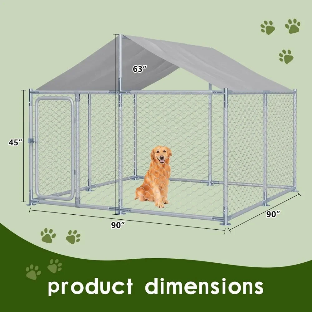 Outdoor Large Dog Kennel Enclosure