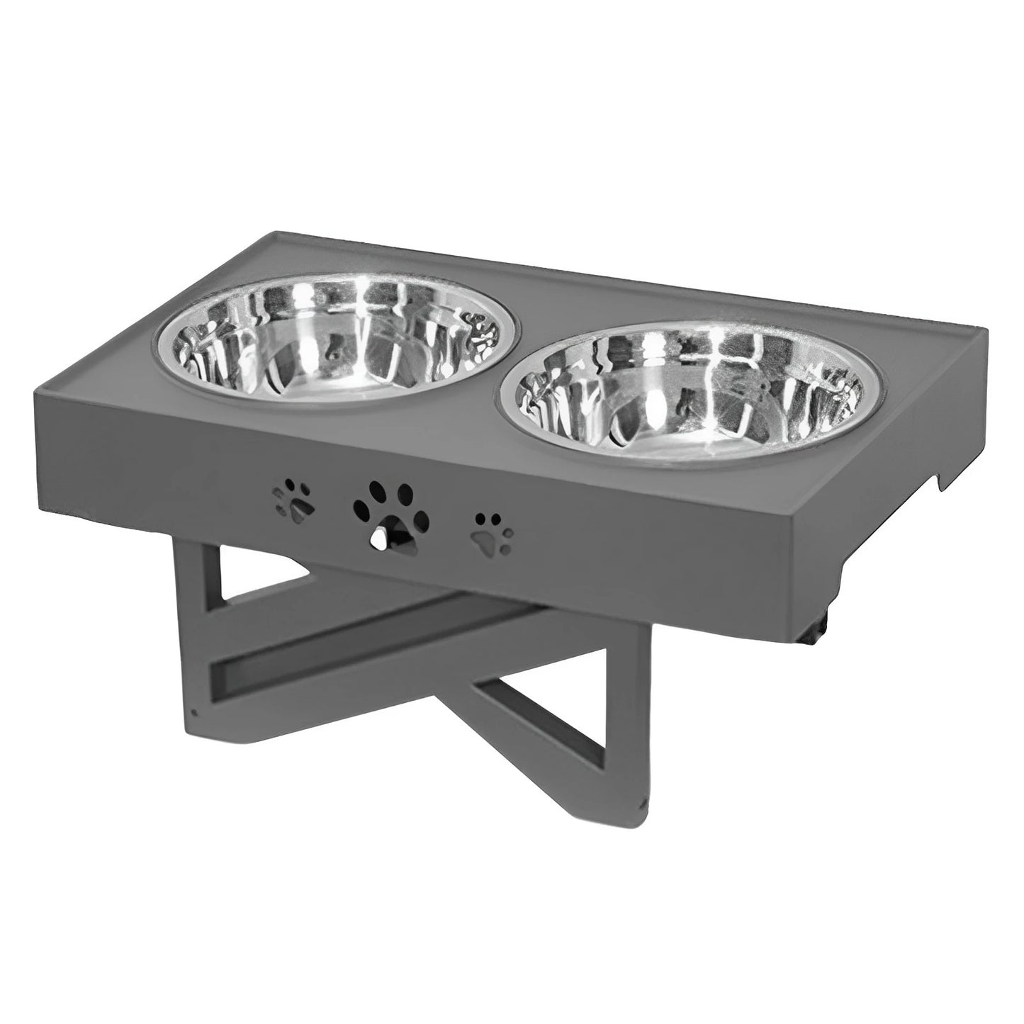 Stainless Steel Elevated Dog Bowl
