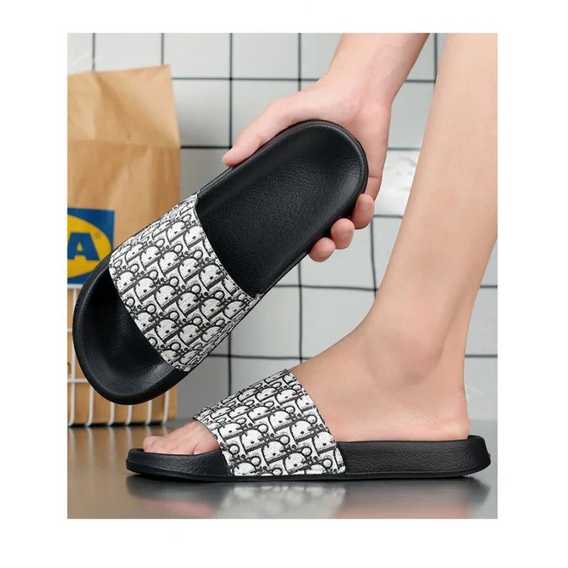 Men's Slippers Beach Slippers Slip-On Sandals-