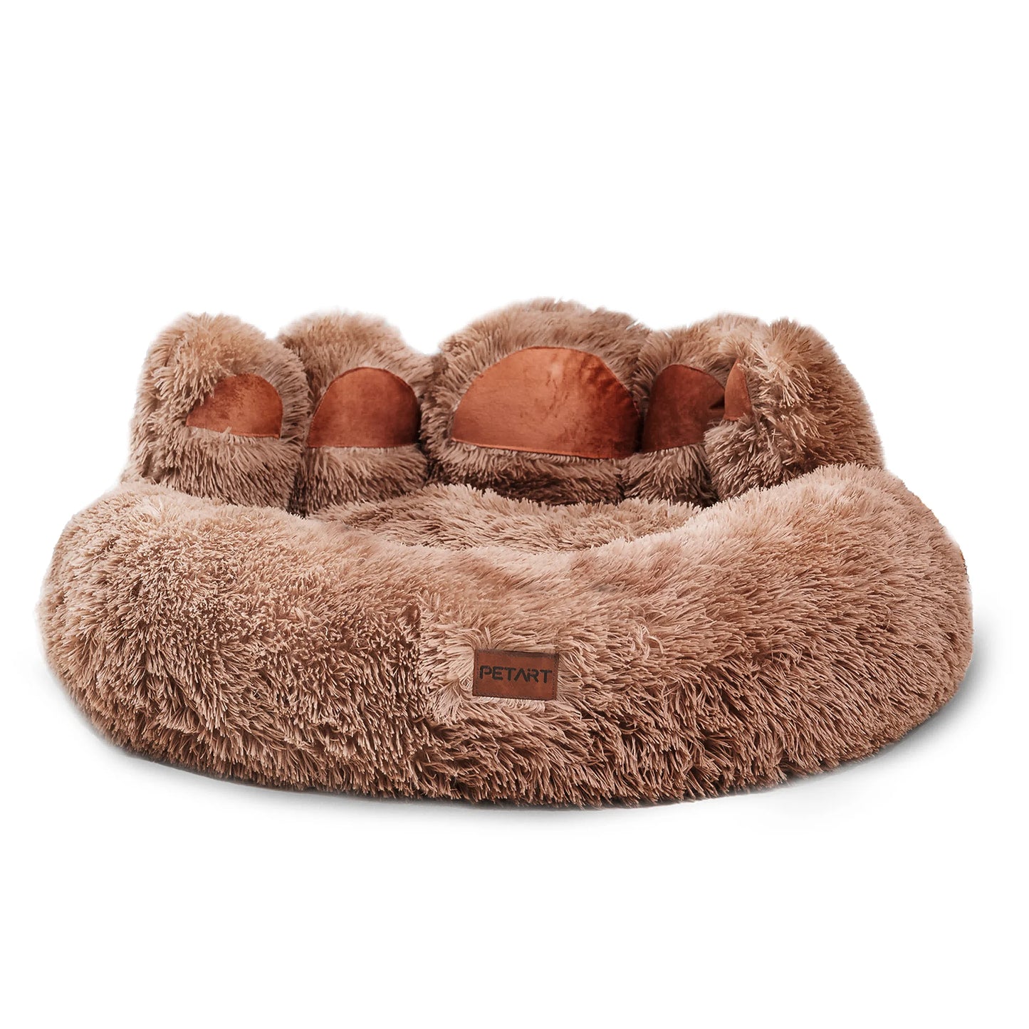 Cozy Comfy Pet Dog Bed Paw Shape Warm Dog Bed Cushion