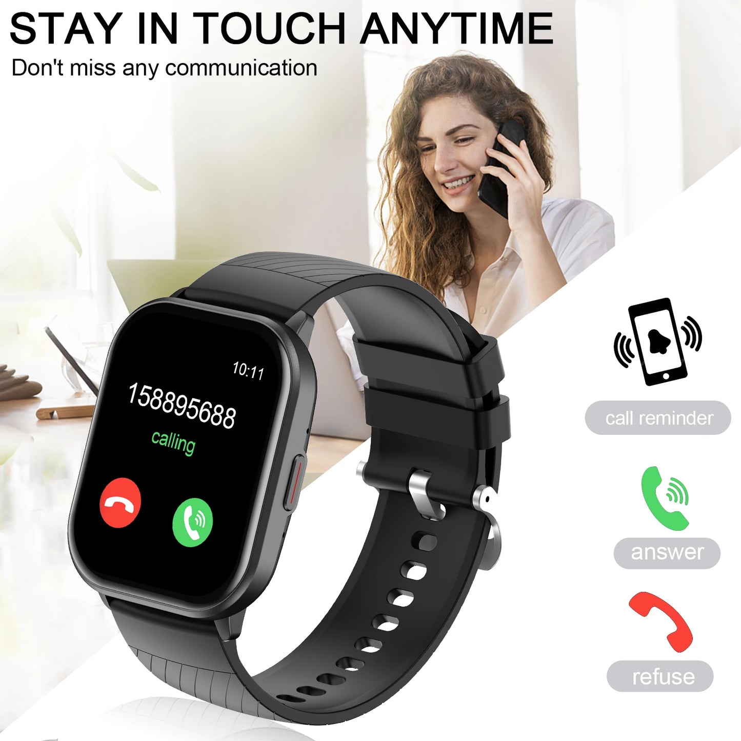 Smart watch, iPhone/Android