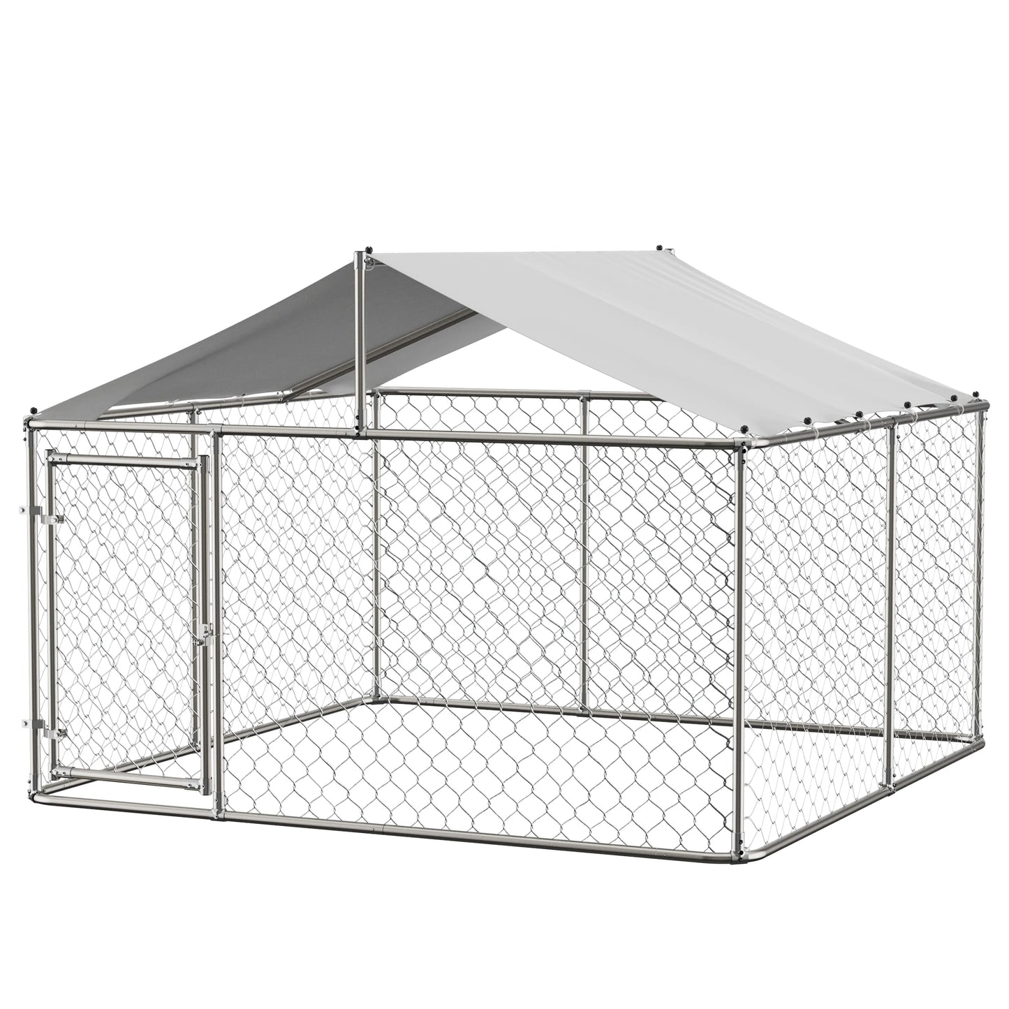 7.5x7.5 ft Outdoor Dog Kennel Large Heavy Duty