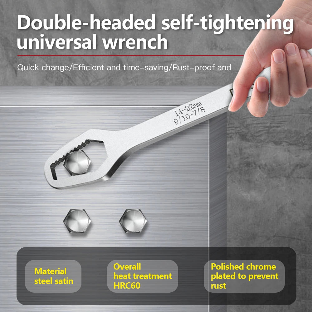 8-22mm Universal Torx Wrench Self-tightening Adjustable Glasses Wrench