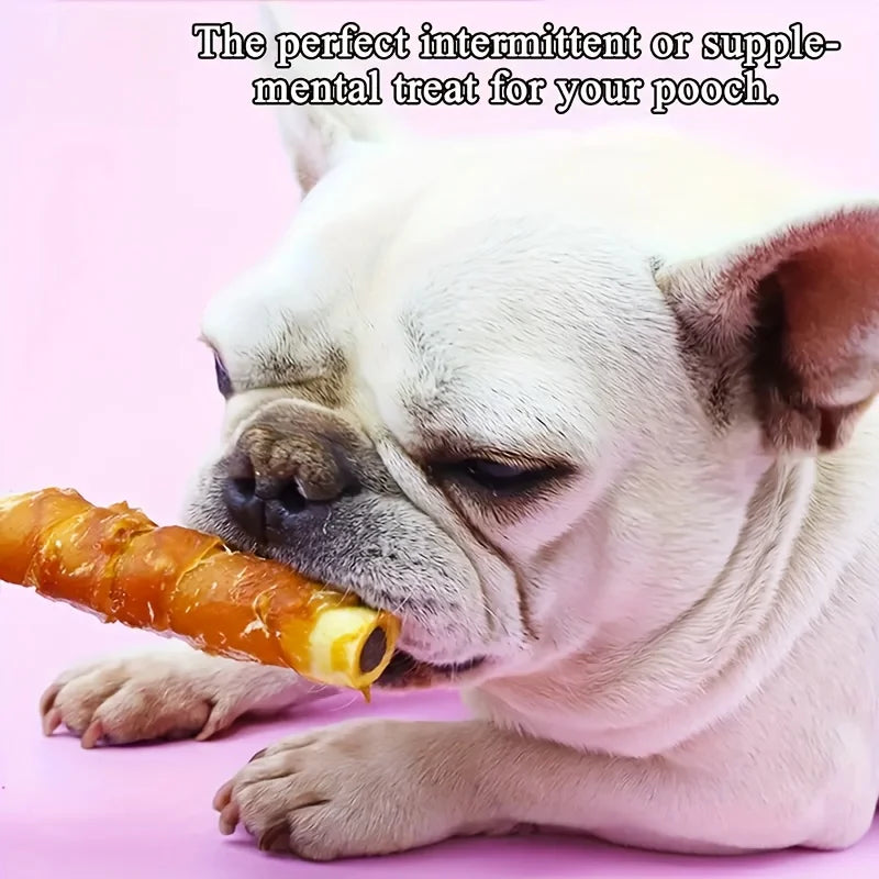 Chicken Wrapped Cowhide Stick,