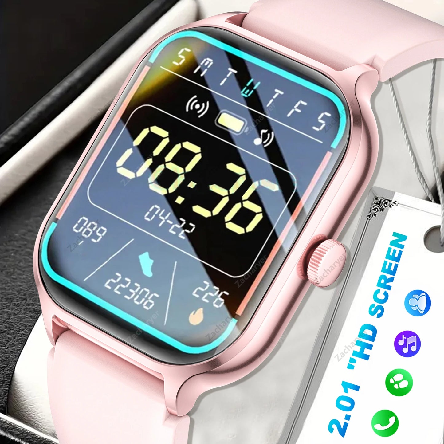 Smart watch full touch screen, sports watch