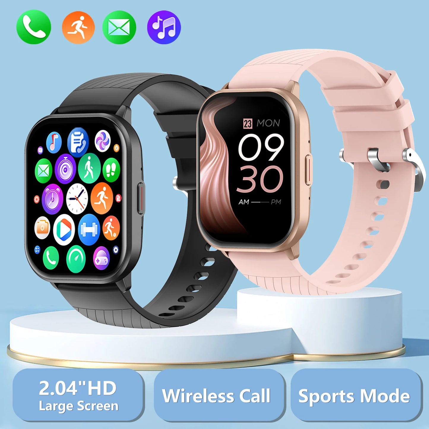 Smart watch, iPhone/Android