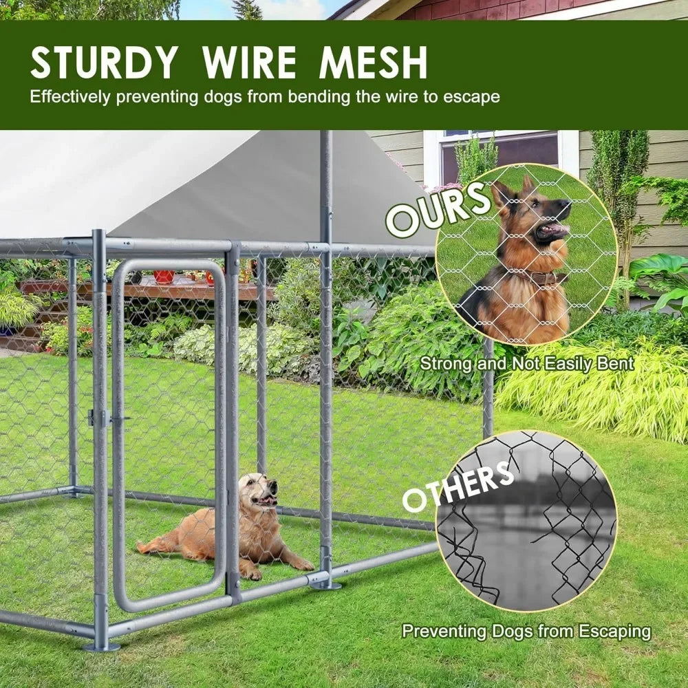 Outdoor Large Dog Kennel Enclosure