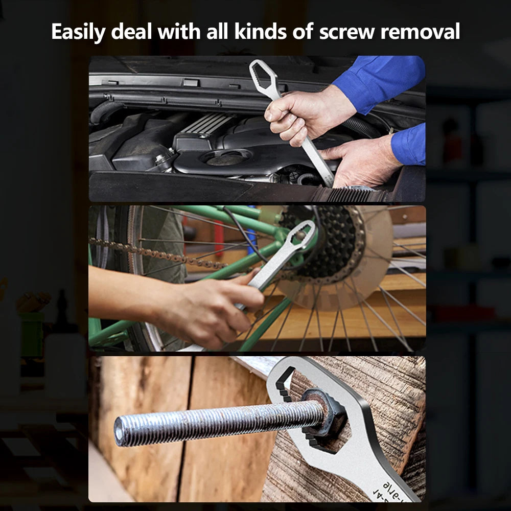 8-22mm Universal Torx Wrench Self-tightening Adjustable Glasses Wrench