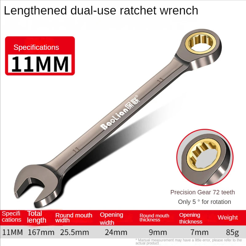 Universal Torx Wrench Adjustable Torque 8-22mm Ratchet Spanner for Bicycle Motorcycle Car Repair Tools