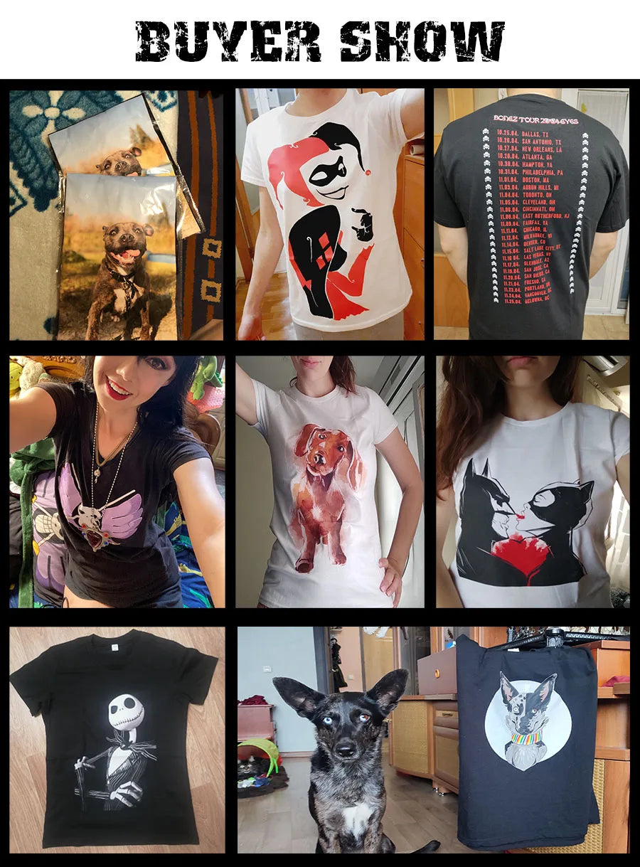 Custom T Shirt for Men Front Back Print Make Your Design Logo Text Gift made USA