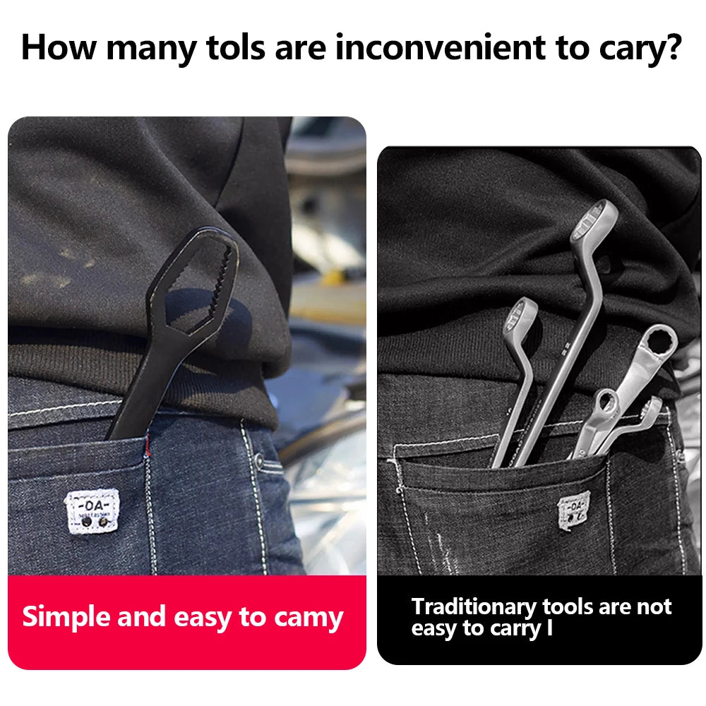 8-22mm Universal Torx Wrench Self-tightening Adjustable Glasses Wrench