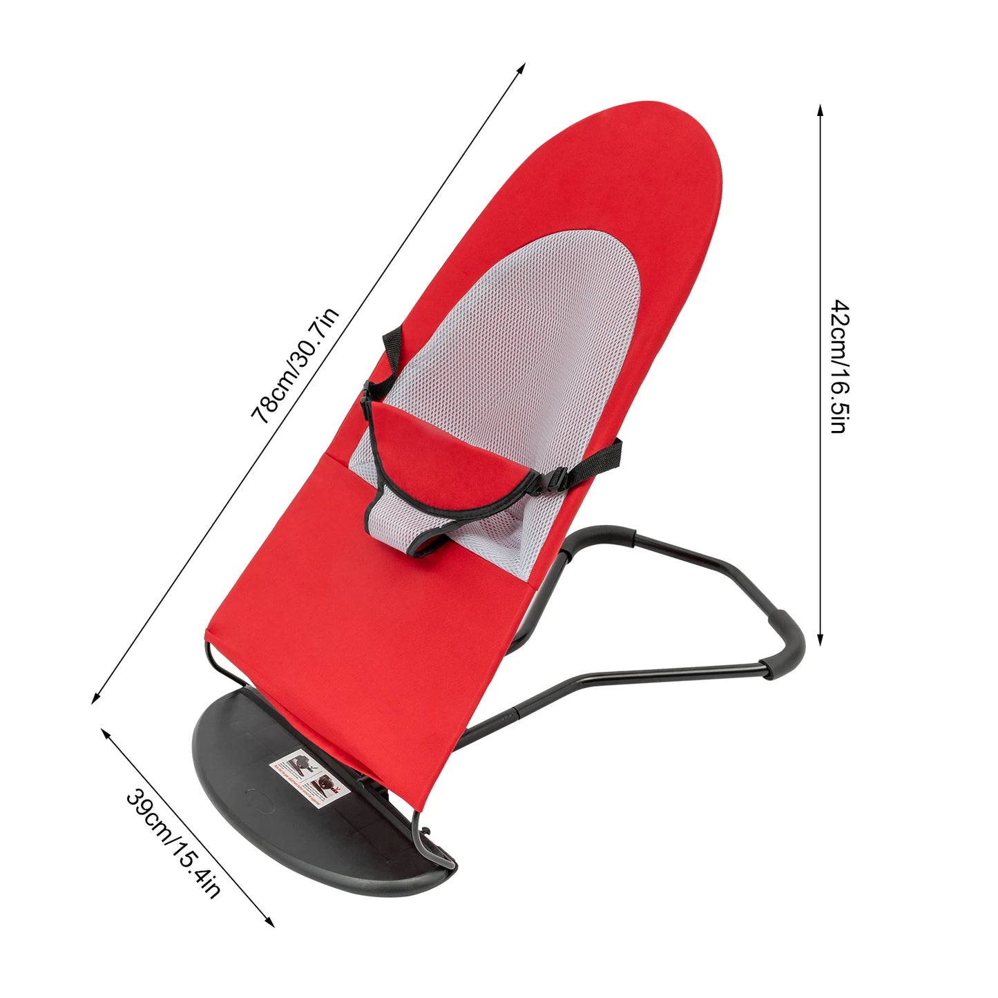 Pet Rocking Chair for Small/Medium Dogs & Cats, 33lb Capacity