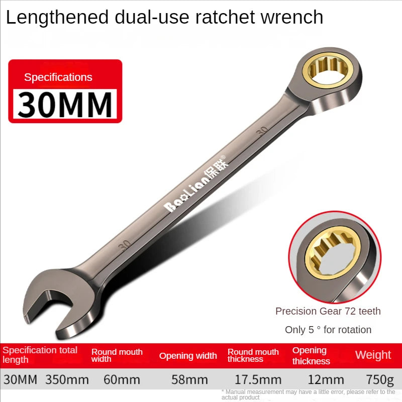 Universal Torx Wrench Adjustable Torque 8-22mm Ratchet Spanner for Bicycle Motorcycle Car Repair Tools