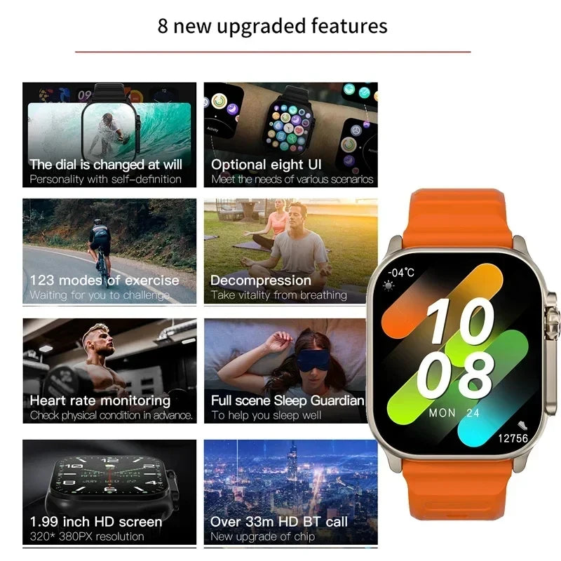 New T900 Ultra Smart Watch